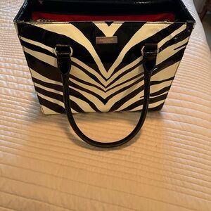 Kate Spade Zebra print purse